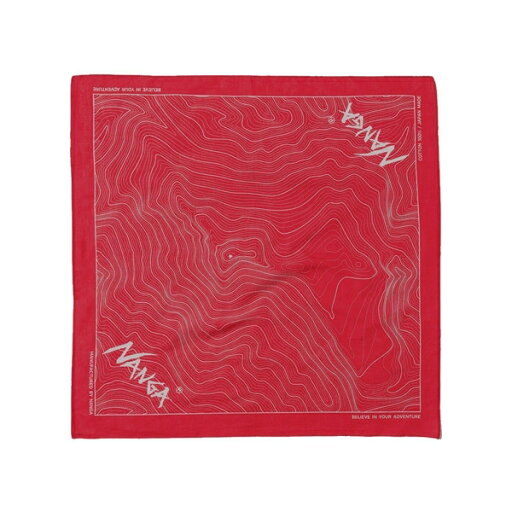 ナンガ パルバットコントアーマップバンダナ レッド NANGA PARBAT CONTOUR MAP BANDANNA FREE RED NA2253-3F503 N1GTREN4 NANGA ナンガ パルバットコントアーマップバンダナ レッド NANGA PARBAT CONTOUR MAP BANDANNA FREE RED NA2253-3F503 N1GTREN4 NANGA