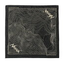 iK pobgRgA[}bvo_i ubN NANGA PARBAT CONTOUR MAP BANDANNA FREE BLK NA2253-3F503 N1GTBKN4 NANGA