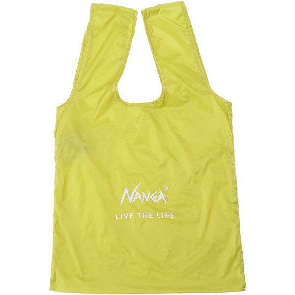 ʥ ݥå֥륨Хå ޥ NANGA POCKETABLE ECO BAG(LIVE THE LIFE) - MUSTARD NA2253-3A205 N0000746 NANGA