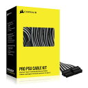 CP-8920294 Corsair ブラック・ホワイト CORSAIR Premium Individually Sleeved Type-5 PSU Cab...