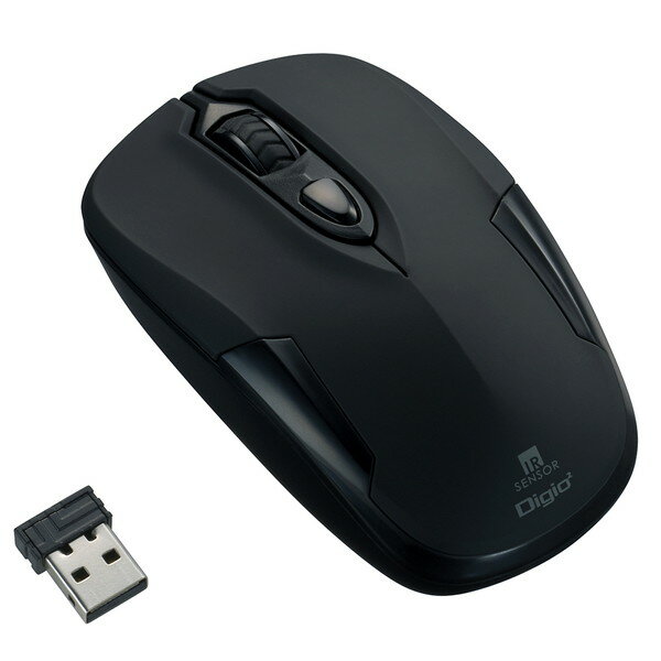 MUS-RIT126BK ̵���Ų�3�ܥ���IRLED�ޥ���/�֥�å� Nakabayashi