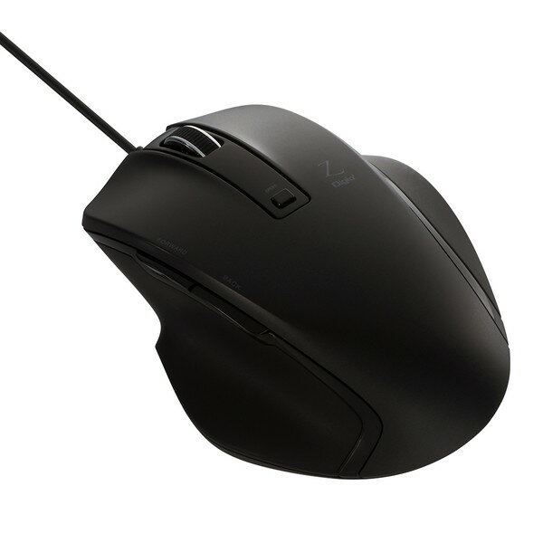 商品説明★ 握り心地を追求したフォルム。手の形に沿うやや厚みのあるフォルム。親指、薬指、小指が自然にマウスを掴める形状を追求。★ 読取り解像度(ポインタースピード)は切替ボタンを押す度に600→1000→1600dpiと変化します。★ イン...