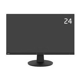 LCD-L242F-BK 24型3辺狭額縁IPSワイド液晶ディスプレイ（黒色）/1920×1080/ミニD-Sub15ピン、HDMI/ブラック/5年保証 NEC