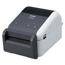 TD-4510D 4インチラベル幅感熱ラベルプリンター/300dpi/USB/RS-232C Brother