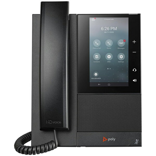 82Z79AA HP Poly CCX 505 Business Media Phone for Microsoft Teams and PoE-enabled