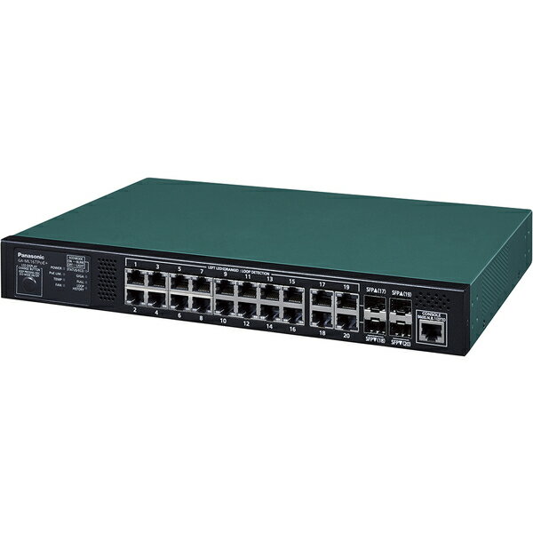 PN261693 PANASONIC 20ポート PoE給電スイッチングハブ GA-ML16TPoE+