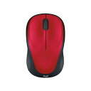 M235snRD Logicool ワイヤレスマウス レッド(2)