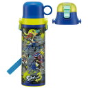 SKDC6 スプラトゥーン3 スケーター 子供用 2WAY ステンレス水筒 直飲み 580ml コップ飲み 570ml 子供に優しい軽量タイプ(3)