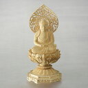 ALTE MEISTER 八角台座 桃光背 阿弥陀如来 2.0 桧 仏像 木彫 仏壇 仏具 時宗 浄土宗 座像