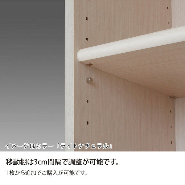 エースラック / カラーラック AR イドーダナ 70R NA 大洋 ナチュラル [幅70.2cm用移動棚] メーカー直送 [3]