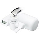 浄水器 パナソニック 蛇口取り付け型浄水器 TK-CJ24-W ホワイト Panasonic 除去対象19物質 高除去 カートリッジ残量液晶表示