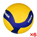 【6個セット】MIKASA V360W レジャー用バレーボール 5号