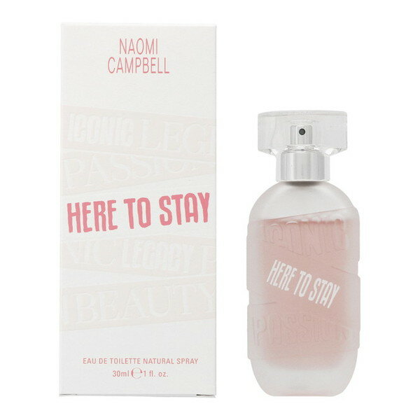 ナオミ・キャンベル ナオミキャンベル Naomi Campbell 香水 レディース ヒアトゥースティ オードトワレ 30ml NC-HERETOSTAYETSP-30 フレグランス 誕生日 新生活 プレゼント ギフト 贈り物