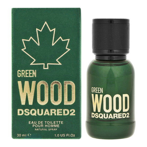 DSQUARED ディースクエアード 香水 メンズ ウッド グリーン オードトワレ 30ml DQ-WOODGREENETSP-30 フレグランス 誕生日 新生活 プレゼント ギフト 贈り物