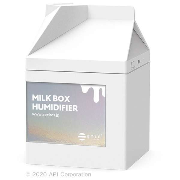 EYLE MILKBOX HUMIDIFIER WHITE AURORA ME01-MB-WA EYLE ホワイトオーロラ 