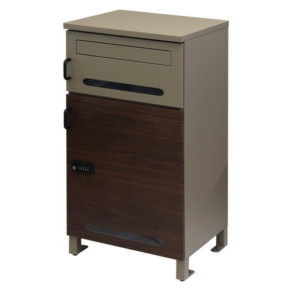 【エントリーでP5倍!20日20:00-27日1:59】 PBX-073 宅配ボックス付ポスト Sara(サーラ) MOJYU ミルクテ..