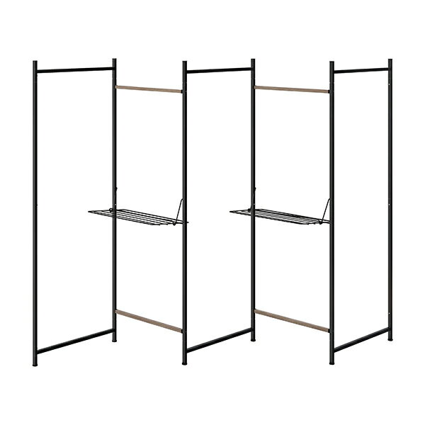 【エントリーでP5倍!20日20:00-27日1:59】 OTM-250R ブラック アイリスオーヤマ 折りたたみ物干し 5連タイプ メーカー直送