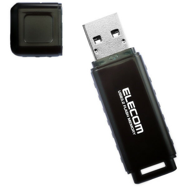 MF-HSU3032GBK/E ELECOM USB3.2(Gen1) キャップ