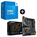 Intel Corei5-14500 CPU + GIGABYTE Z790 UD AX }U[{[h Zbg