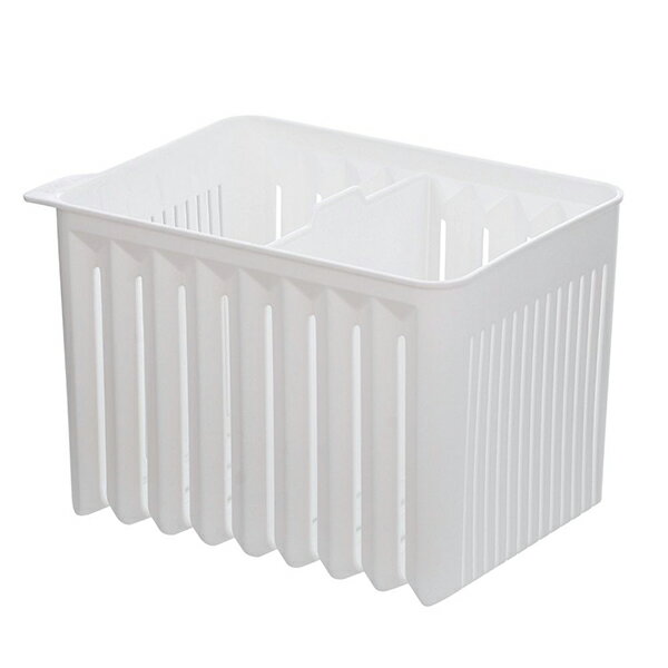 【エントリーでP5倍!20日20:00-27日1:59】 LD-494 リバティーコーポレーション 冷蔵庫 冷凍庫 ボックス 仕切付き ホワイト 日本製 StyleStorage