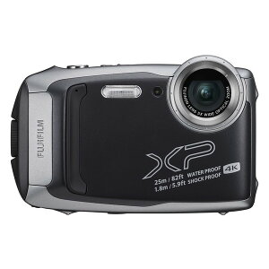デジタルカメラ 防水 富士フィルム FinePix XP140 ダークシルバー 耐衝撃 防塵 耐寒