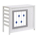 AC-DG930WHT ステンドグラス室外機カバー glass(グラス) ホワイト 住まいスタイル