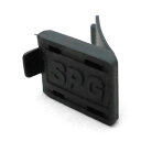 WKT-212BBR ステンレス棚受V型 黒・黒カバー 4個入 和気産業