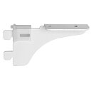 WPS017 1×4ピラシェル棚受 白 和気産業
