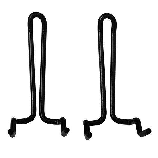 Hooks - ANB-802 穴あきボード用 黒フック 2個入 和気産業