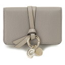 クロエ 名刺入れ Chloe クロエ カードケース 名刺入れ カシミアグレー アルファベット レディース CHC21WP015 F57 053 ALPHABET CARD HOLDER CASHMERE GREY ブランド 誕生日 新生活 クリスマス ギフト プレゼント 【並行輸入品】