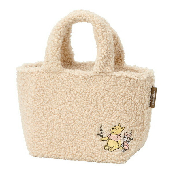 KBOB2 くまのプーさん スケーター ディズニー [ボア生地 保温保冷 ランチバッグ]