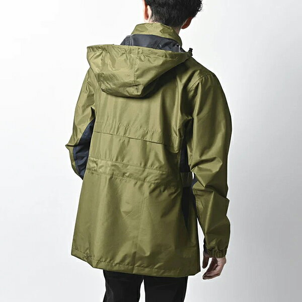 MCR05 MICRO RAIN COAT OLIVE 3L RIDEZ [レインコート] 2