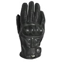 バイク グローブ 手袋 牛革 タッチパネル対応 プロテクター 振動 衝撃吸収 RLG2201 MOTO GLOVES DEFOE BLACK L(2)