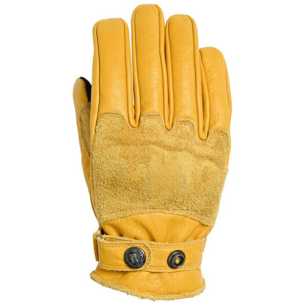 Other - バイク グローブ 手袋 牛革 プロテクター タッチパネル対応 RIDEZ ライズ RLG2202 MOTO GLOVES REBEL MUSTARD L