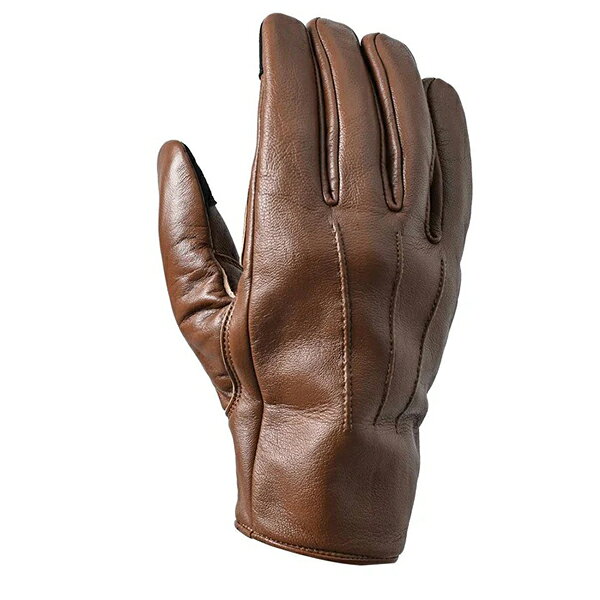 バイク グローブ 手袋 クラシック おしゃれ タッチパネル対応 本革 シープレザー RIDEZ ライズ RLG77 CLASSIC MOTO GLOVES BROWN L