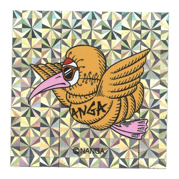 ʥ HOLOGRAPHIC GAAACY SQUARE STICKER TSURU FREE NA2353-3G504 N1GsTsN5 NANGA եåƥå