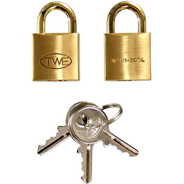 VA-025 同一キーシリンダー錠 2個入 和気産業