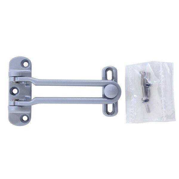 商品説明★ 扉を少し開いた状態で訪問者に応対できるので、防犯に適しています。ワンタッチ操作可能。★ 用途玄関扉の補助締まり★ 注意取り付けの際、木部の割れやビスの破損を防ぐためキリで下穴を開けてください。本製品は改良等の目的から仕様・デザイ...