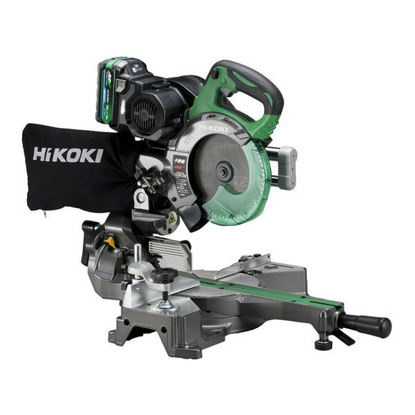 C3606DRB(K)(XPSZ) HiKOKI [36V 充電式卓上スライド丸のこ (刃径165mm 両傾斜 新型蓄電池・充電器・チ..