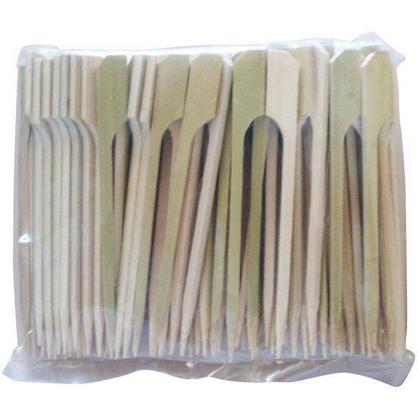 鉄砲串 9cm 100本袋入 (使い捨て食器・ピック) まるき