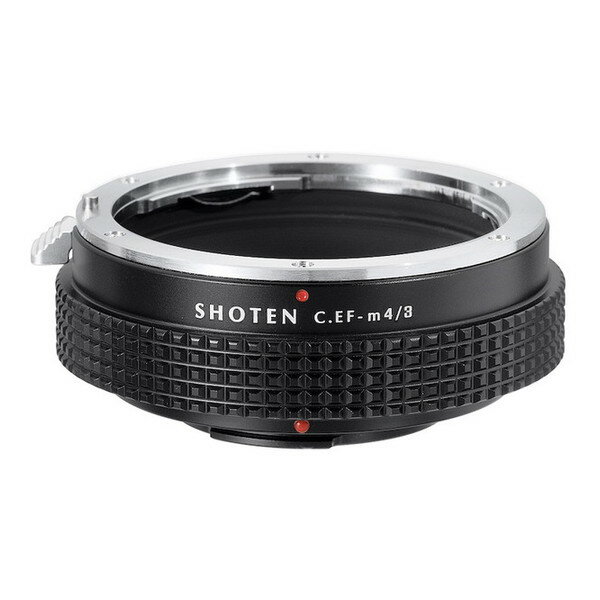 商品説明★ アダプター内面に艶消し塗装を施し、内面反射を大幅に抑制★ レンズ側に耐久性の高い真鍮製マウントパーツを使用★ 側面は滑り止め効果とデザイン性を兼ねたピラミッド型表面加工※注意事項・ご使用時にはカメラの「メニュー」-「レンズなしレリーズ」を「ON」にしてください。(カメラの機種により「レンズなしレリーズ」の設定階層が違う場合がございます。各カメラの取扱説明書をご覧になり設定を行ってください。)・レンズの電子制御はできません。レンズをカメラから外した状態でピント調整機構や絞りが動作するレンズをご使用ください。・レンズの個体差・経年変化・損傷による形状の変化等により、装着感(固い、緩い、若干のあそび等)が通常と異なる場合や、装着できない場合があります。・必ずしもすべての互換性を保証するものではありません。アダプターは、お客様ご自身の責任でご使用ください。・生産ロットによりマウントアダプターの仕様・デザインが写真と異なる場合があります。スペック* 対応レンズマウント: キヤノンEF* 対応カメラマウント: マイクロフォーサーズ* 素材: 真鍮、アルミ* 質量: 約115g