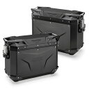 D43332 サイドケース 各37L TREKKER OUTBACK EVOシリーズ OBKE37B PACK2 左右セット ブラック デイトナ