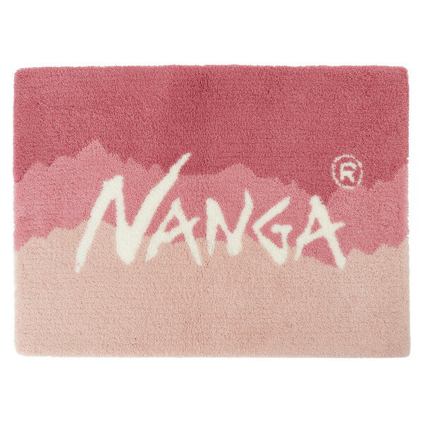 ナンガ NANGA RIDGELINE GRADATION RUG PINK FREE NZ2454-4F405-B N0000825 NANGA リッジライングラデ..