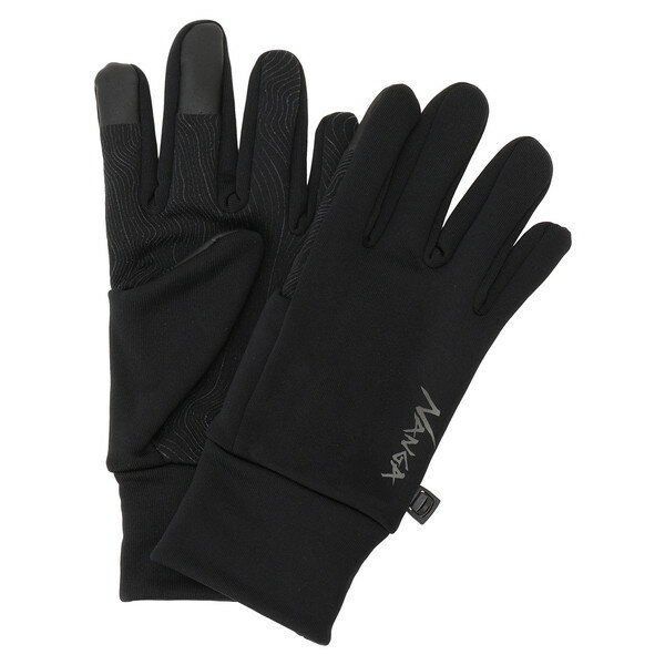 ナンガ POLARTEC POWER STRETCH GLOVES BLK S NA2443-3Z401-A N0003072 NANGA ポーラテックパワーストレッチグローブ