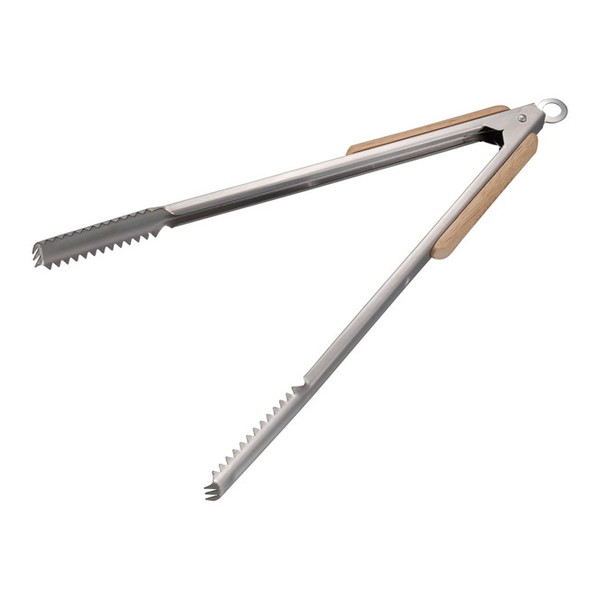UG-3286 BBQ ウッドグリップ炭バサミ35cm CAPTAIN STAG