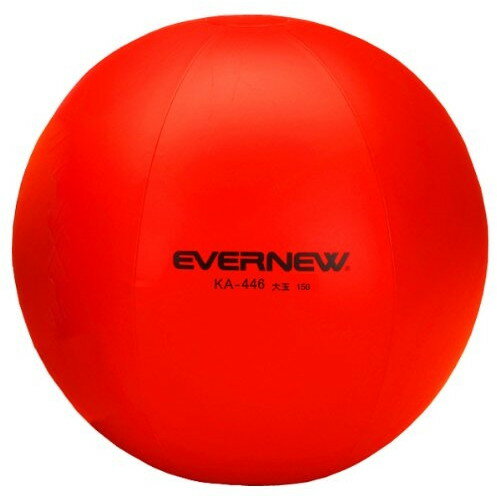 エバニュー EVERNEW EKA446 100 カラー大玉150 赤 メーカー直送