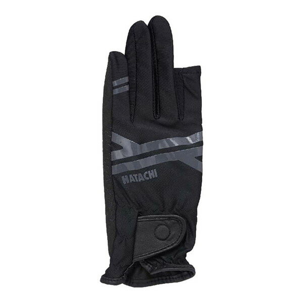 ハタチ グラウンドゴルフ BH8028 09 SM ウルトラストレッチグローブ ブラック SM 羽立工業