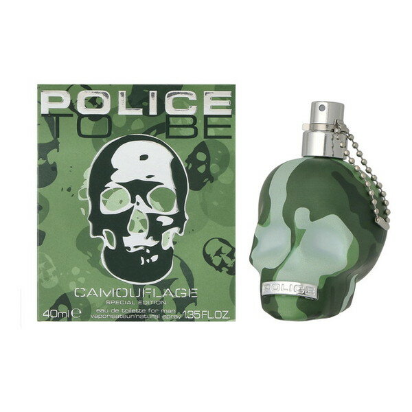 POLICE ポリス 香水 メンズ トゥービー カモフラージュ オードトワレ 40mL PQ-TOBECAMOUFLETSP-40 フレグランス 誕生日 新生活 クリスマス ギフト プレゼント 贈り物