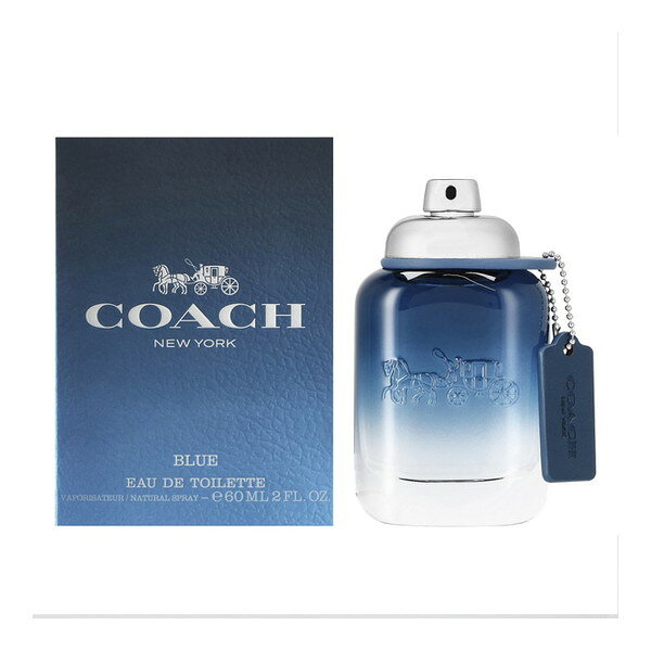 COACH コーチ 香水 メンズ マン ブルー オードトワレ 60mL CO-COACHMANBLUEETS-60 フレグランス 誕生日 新生活 クリスマス ギフト プレゼント 贈り物
