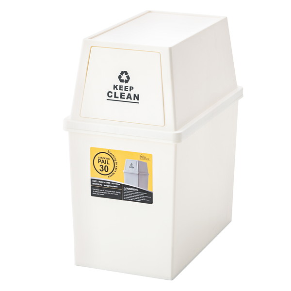 東谷 LFS-760WH ホワイト [スタッキングペール30L] メーカー直送 新生活